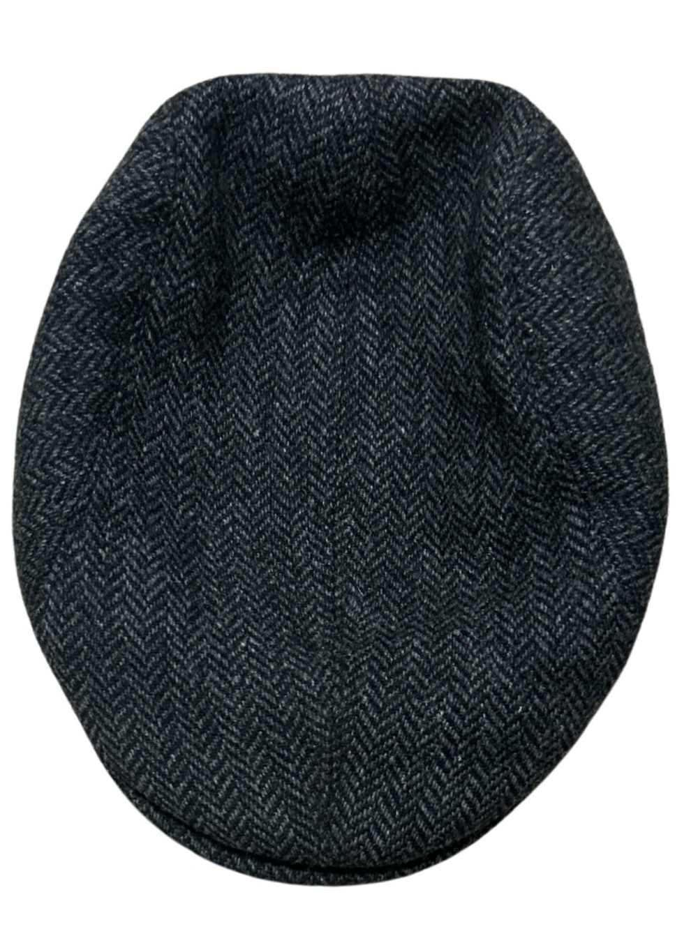 Biddy Murphy Irish Wool Tweed Newsboy Cap for Men, Herringbone